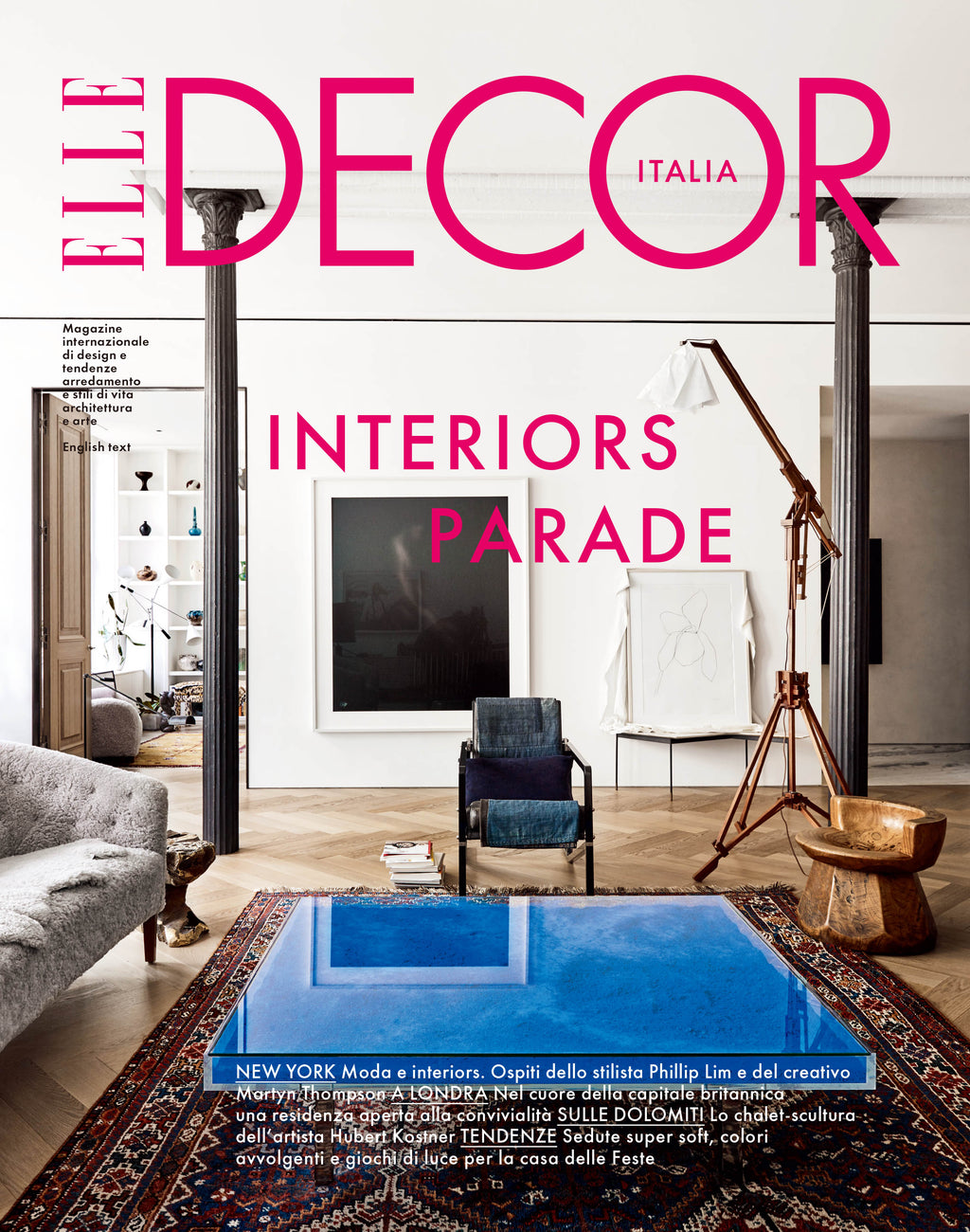 Elle Decor, January 2020 Totem lamp