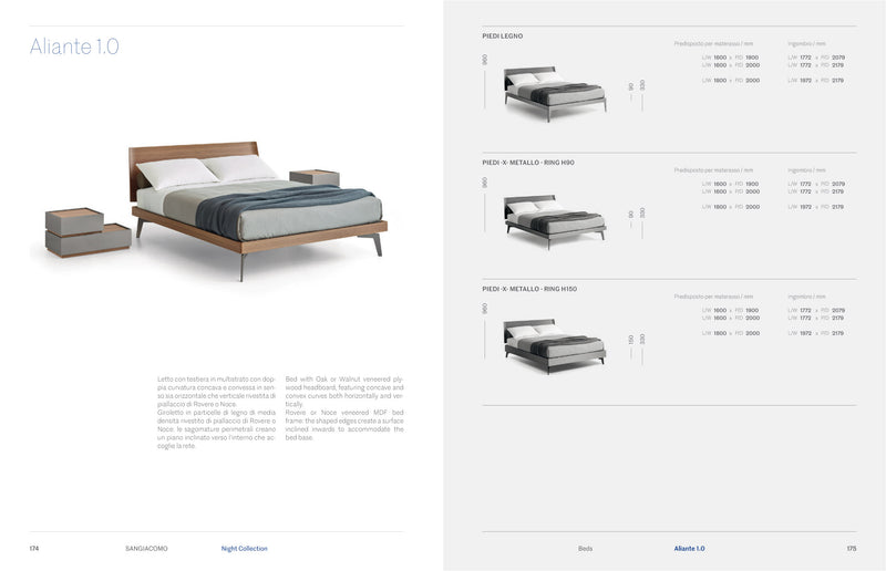ALIANTE VENEER 1.0 BED